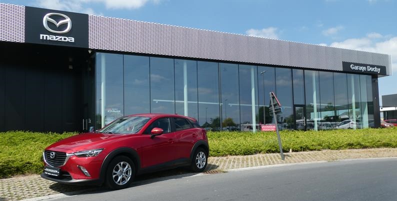 Mooie tweedehands benzine SUV Mazda CX3 kopen bij Garage Dochy Izegem 