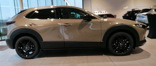 Mazda CX-30 Zircon Sand M-Hybrid stockwagen benzine in automaat kopen bij Garage Dochy Izegem