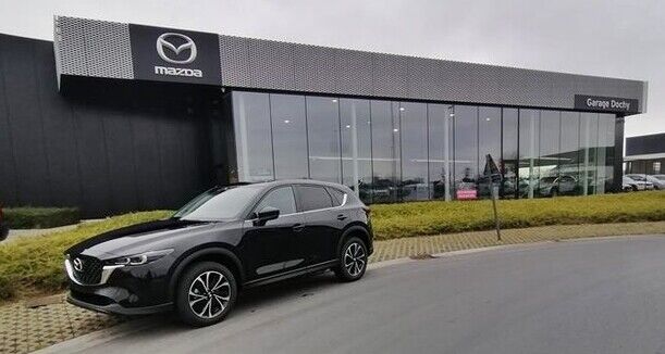 Mazda CX5 SUV M-Hybride benzine stockwagen bij Garage Dochy Izegem kopen
