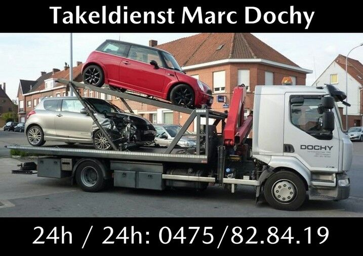 Pech of ongeval bel Takeldienst Marc Dochy te Izegem